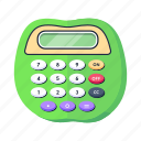 digital calculator, reckoner, adding device, totalizer, estimator