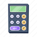 digital calculator, reckoner, adding device, totalizer, estimator