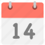 four, calendar, schedule, fourteen, event, hovytech 