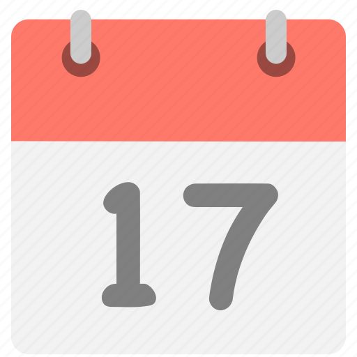 Calendar, seven, schedule, seventeen, event, hovytech icon - Download on Iconfinder
