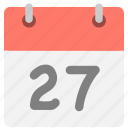 event, calendar, two, seven, hovytech, schedule, twenty-seven