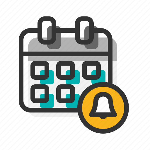 Alarm, calendar, date, notification, reminder, schedule icon - Download on Iconfinder