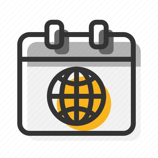 Calendar, date, public, reminder, schedule, world icon - Download on Iconfinder
