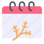 branch, calendar, christmas, date, day, event, tree 