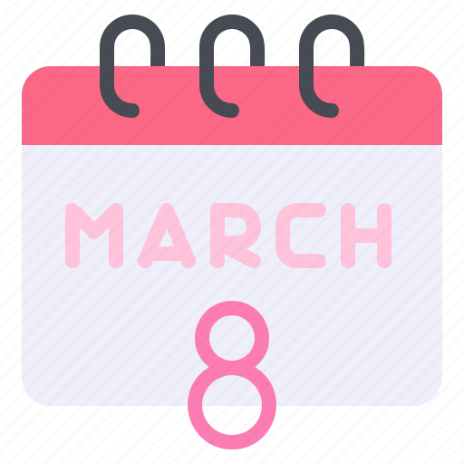 Calendar, date, day, event, international, women icon - Download on Iconfinder