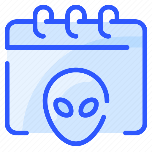 Alien, calendar, date, day, event, space, ufo icon - Download on Iconfinder