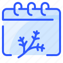 branch, calendar, christmas, date, day, event, tree