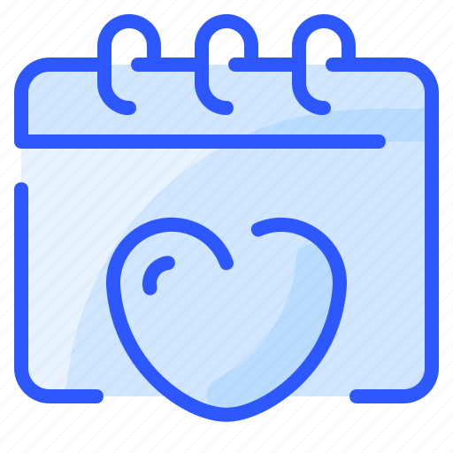 Calendar, date, day, event, love, valentine icon - Download on Iconfinder