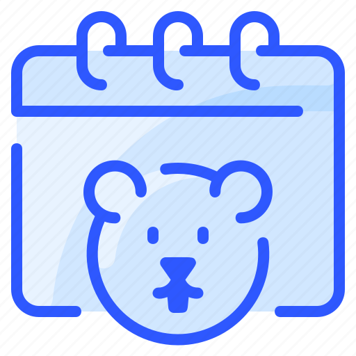 Animal, calendar, date, day, event, marmot, spring icon - Download on Iconfinder