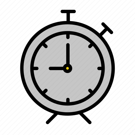 Alarm, alert, bell, clock, ring, time, timer icon - Download on Iconfinder