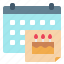 birthday, calendar, time, and, date, schedule, event 