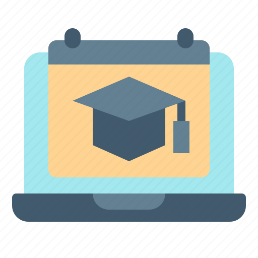 Congratulation, hat, education, calendar, event, time, and icon - Download on Iconfinder