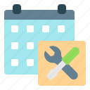 service, calendar, schedule, time, and, date, tools 