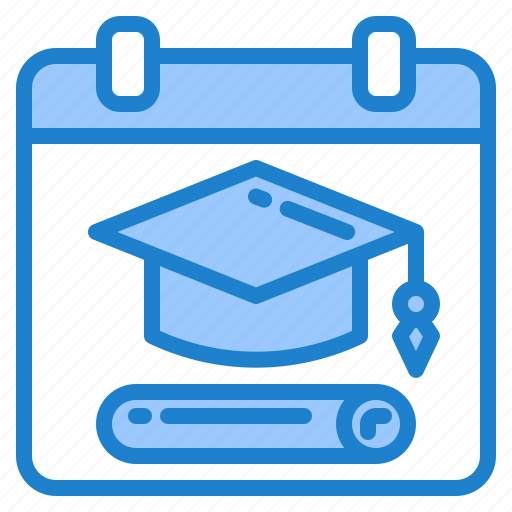 Calendar, date, schedule, graduation icon - Download on Iconfinder
