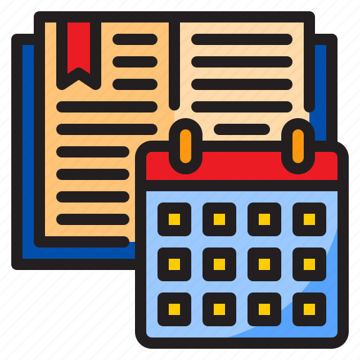 Calendar, date, schedule, book icon - Download on Iconfinder