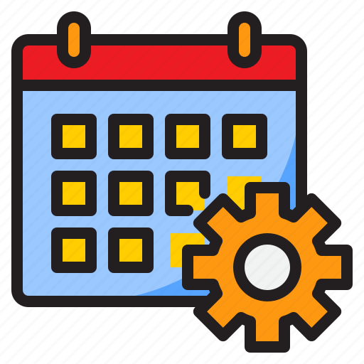 Calendar, schedule, date, setting icon - Download on Iconfinder