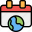 calendar, day, date, earth day, schedule, time, event 