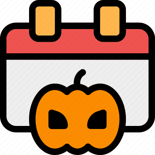 Calendar, day, date, schedule, halloween, time, event icon - Download on Iconfinder