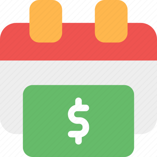 Calendar, day, date, money, schedule, time, event icon - Download on Iconfinder