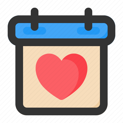 Favorite, love, heart, event, birthday, schedule, date icon - Download on Iconfinder