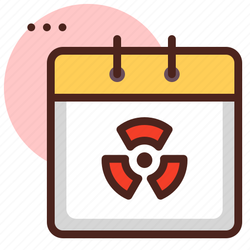 Calendar, month, radiation, time icon - Download on Iconfinder