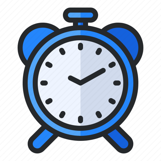 Alarm, alert, bell, clock, notification, office, time icon - Download on Iconfinder