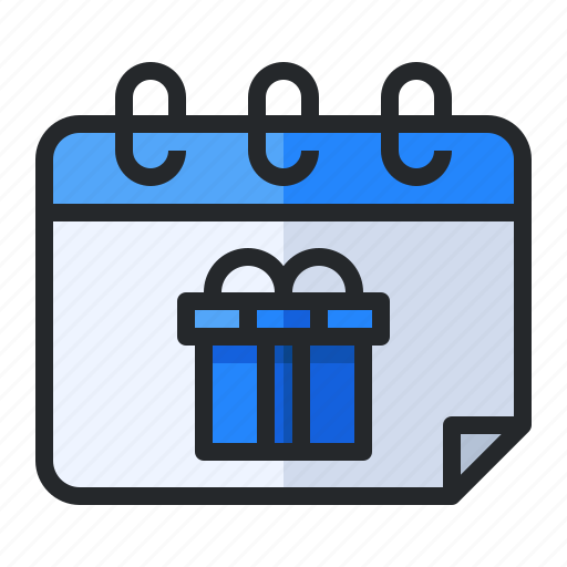 Appointment, box, calendar, date, gift, present, schedule icon - Download on Iconfinder