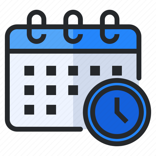 Appointment, calendar, clock, date, deadline, schedule, time icon - Download on Iconfinder