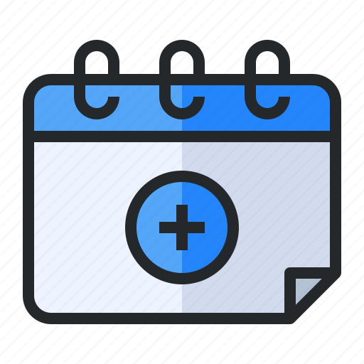 Add, calendar, circle, date, new, plus, schedule icon - Download on Iconfinder
