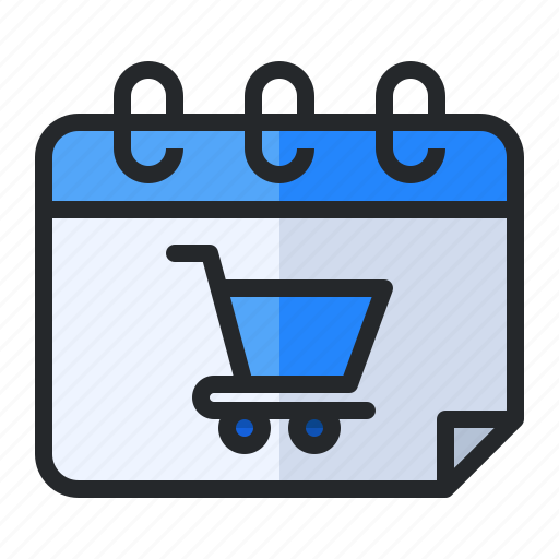 Calendar, cart, date, e commerce, ecommerce, schedule, shopping icon - Download on Iconfinder