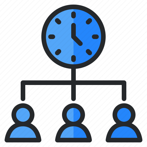 Business, hierarchy, leader, management, team, time, user interface icon - Download on Iconfinder