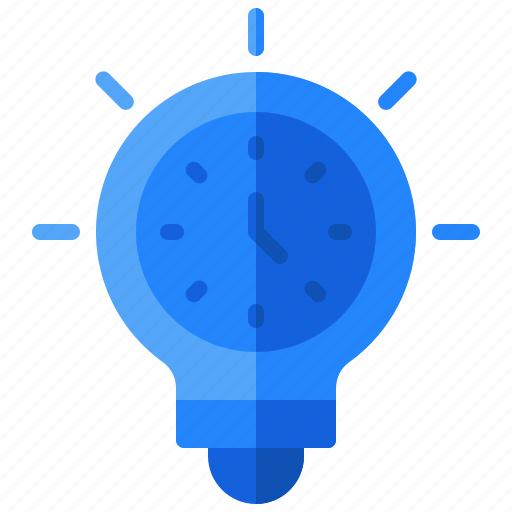 Alarm, bulb, clock, creativity, idea, lamp, time icon - Download on Iconfinder