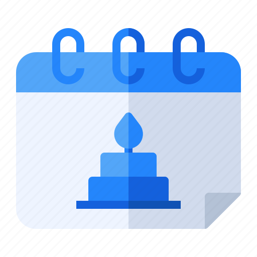 Appointment, birthday, cake, calendar, date, party, schedule icon - Download on Iconfinder
