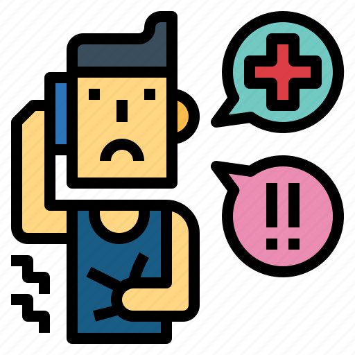 Call, emergency, service, sick icon - Download on Iconfinder