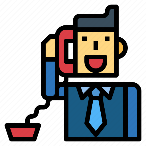 Call, center, man, telephone icon - Download on Iconfinder