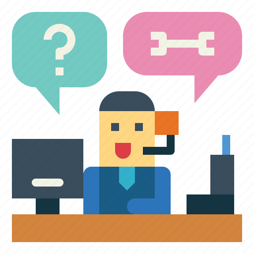 Call, center, question, sevice icon - Download on Iconfinder