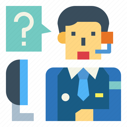 Call, center, man, question, sevice icon - Download on Iconfinder