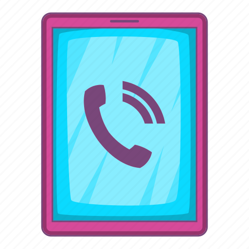 Call, cartoon, center, customer, illustration, ipad, support icon - Download on Iconfinder