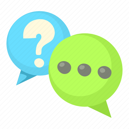 Answer, bubble, cartoon, exclamation, mark, question, speech icon - Download on Iconfinder