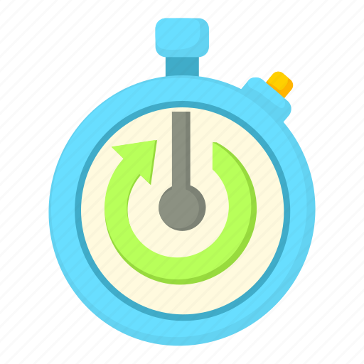 Arrow, cartoon, clock, hour, stopwatch, time, timer icon - Download on Iconfinder