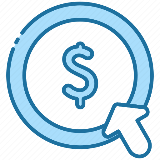 Money, coin, click, payment, action icon - Download on Iconfinder
