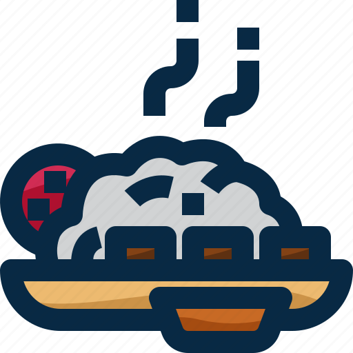 Beef, cambodia, cook, food, lok lak, meal, recipe icon - Download on Iconfinder