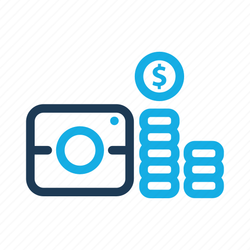 Camera, money, social media icon - Download on Iconfinder