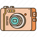 camera, compact, photo, photographer, photography