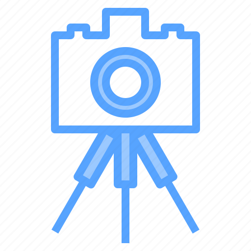 Beauty, camera, digital, dslr, happy, photo, tripod icon - Download on Iconfinder