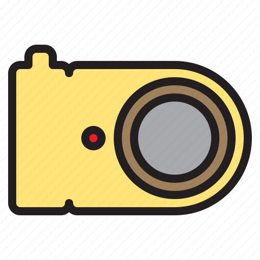 Beauty, camera, compact, digital, flash, happy, photo icon - Download on Iconfinder