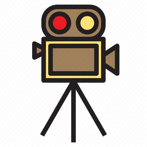 Camera, digital, film, photo, recorder, tripod, video icon - Download on Iconfinder