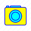 camera, digital, dslr, photo, fun, polaroid 