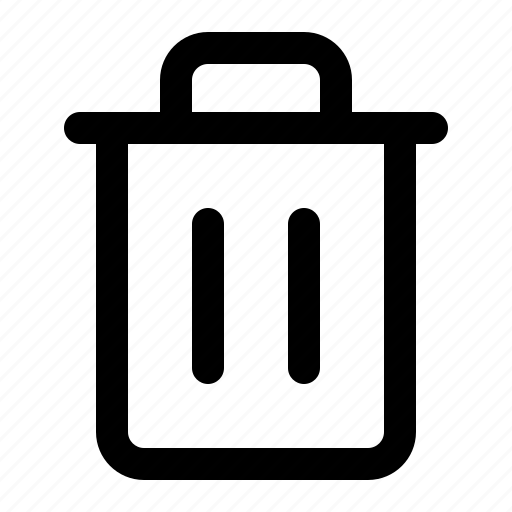 Delete, rubbish, trash, can, remove, garbage, bin icon - Download on Iconfinder
