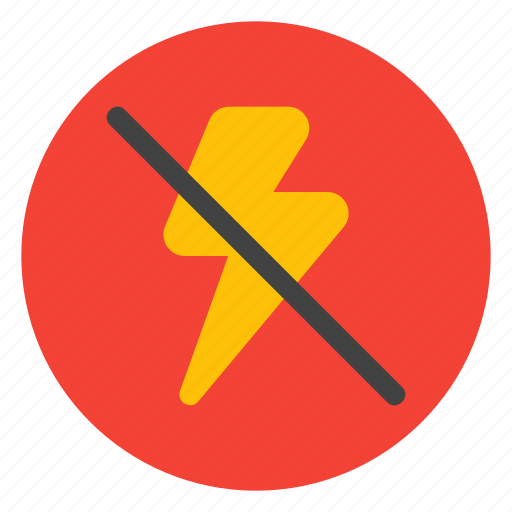 Flash, off, light, bolt icon - Download on Iconfinder